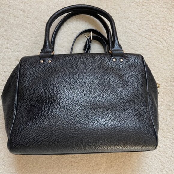 Kate Spade New York Grant Park Shelby Black Handbag Purse, Black - Picture 4 of 6